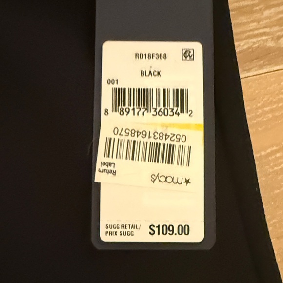 RACHEL Rachel Roy Black One-Shoulder Dress - Picture 3 of 4